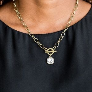 Dynamite Dazzle Necklace and Earrings - Bronze